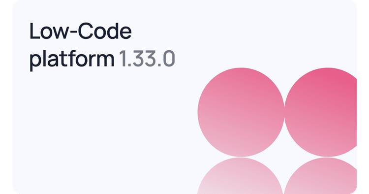 SimpleOne Low-code платформа 1.33.0: дизайн-токены, массовое ...