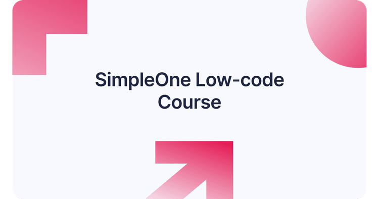 SimpleOne launched Low-code automation courses for professionals ...